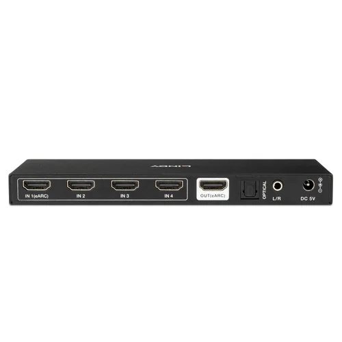 LINDY 4 Port HDMI 8K60 Switch mit eARC