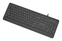 Gembird KB-MCH-05 Slim wired multimedia keyboard, black, US layout