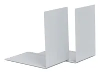 Maul Buchstütze Grau, Metall - Detailfarbe: Grau
