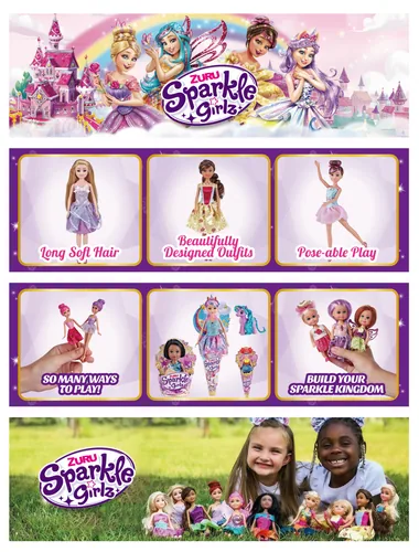 Sparkle Girlz 10006B poupée