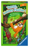 Ravensburger Kinderspiel Tempo, kleines Faultier! - Sprache: Deutsch - Französisch - Italienisch - Kategorie: Kinderspiel des Jahres - Altersempfehlung ab: 4 Jahren - Spieldauer: 0 min - Min. Anzahl Spieler: 2 - Max. Anzahl Spieler: 4
