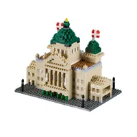 BRIXIES Bausteinmodell Bundeshaus Schweiz aus 957 Bausteinen - Anzahl Teile: 957 Teile - Altersempfehlung ab: 8 Jahren - Kategorie: Gebäude / Bauwerk - Material: Kunststoff