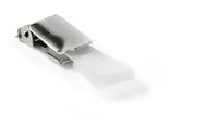 DURABLE Clip Befestigung mit Druckknopfschlaufe 25er Btl.
