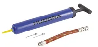 Hudora Ballpumpe assortiert - Detailfarbe: Rot - Blau - Produkttyp: Ballpumpe - Sportart: Handball - Basketball - Volleyball - Fussball