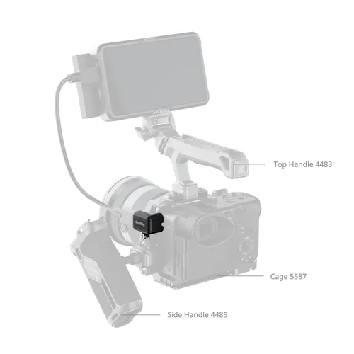 Smallrig Adapter HDMI für Sony FX2 - Zubehörtyp: Adapter