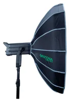 Patona Premium Softbox 85 cm mit Reflektor - Farbtemperatur Kelvin: Keine Angabe - Lichtfarbe: Keine - Farbe: Schwarz