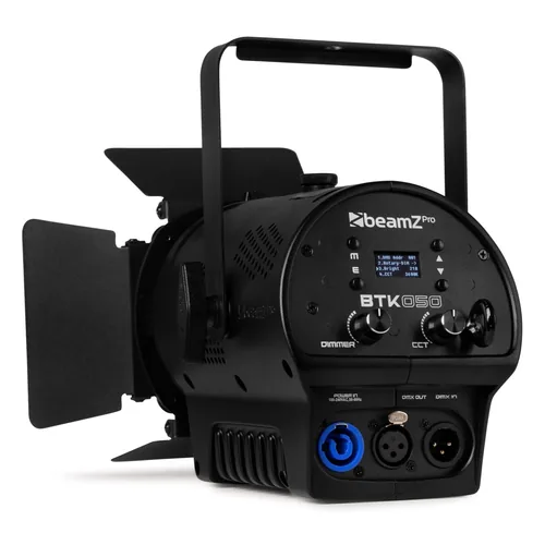 BeamZ Pro Scheinwerfer BTK050Z-3 - Typ: Fresnel - Leuchtmittel: LED - Ausstattung: DMX-fähig