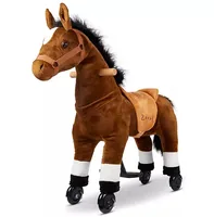 zoosy Reittier Pferd Gr. S - Altersempfehlung ab: 3 Jahren - Material: Plastik - Schaumstoff - Textil - Holz - Eigenschaften: Keine Eigenschaft - Zertifikate: Keine Zertifizierung