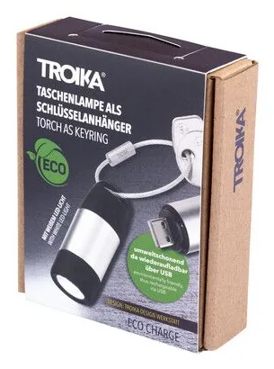 TROIKA Taschenlampe ECO CHARGE