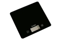 Terraillon Küchenwaage KEG41019BK Schwarz - Bedienungsart: Elektronisch - Messschritte: 1 g - Tara-Zuwiegefunktion: Ja - Detailfarbe: Schwarz - Gewicht Max.: 5 kg - Material: Glas