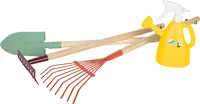 small foot Gartenwerkzeug-Set mit Giesskanne - Altersempfehlung ab: 3 Jahren - Detailfarbe: Mehrfarbig - Anzahl Teile: 4 Teile - Eigenschaften: Keine Eigenschaft