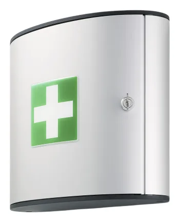 DURABLE Verbandskasten First Aid Box M DIN13164 silber
