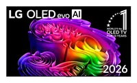 OLED77G67LW.AEUD (195 cm (77 Zoll), schwarz/silber, Ultra HD/4K, Wandhalterung, 120Hz Panel)