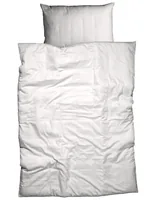 Nobilium Duvetbezug Oni 160 x 210 cm, Ivory - Eigenschaften: Keine Eigenschaft - Zertifikate: Keine Zertifizierung - Grösse: 160 x 210 cm - Motiv: Ohne Motiv - Detailfarbe: Elfenbein - Verschlusstyp: Reissverschluss