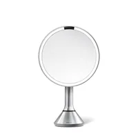 simplehuman ST3052 makeup mirror Freestanding Round Brushed steel