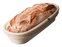Exitoso 15797 bread basket Oval Rattan Beige
