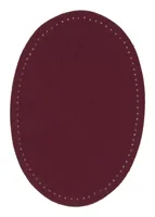 Prym Applikation 9.5 x 14.5 cm Lederimitat,  Dunkelrot, 2 Stück - Produkttyp: Applikation - Detailfarbe: Dunkelrot