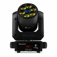 BeamZ Moving Head COBRA 160 - Typ: Moving Head - Leuchtmittel: LED - Ausstattung: Prisma - Lüfter - Gobo - DMX-fähig - Funktionen: Spot