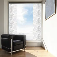 d-c-fix Fensterfolie Amena 45 x 150 cm - Befestigung: Statisch haftend - Breite: 45 cm - Detailfarbe: Semitransparent - Länge: 150 cm