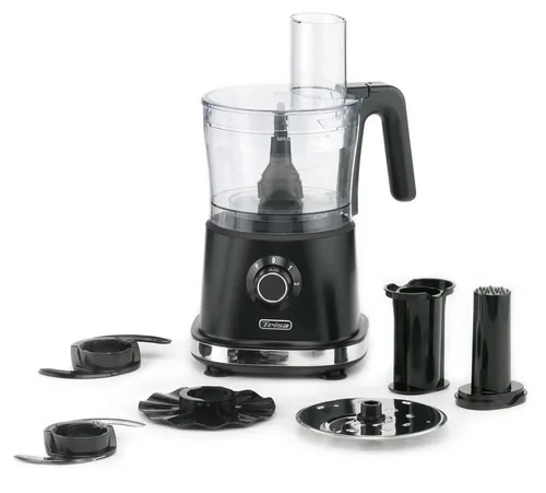 Trisa Stir 'n' Slice 1.5 L 600 W Black, Transparent