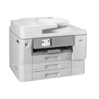 Brother Multifunktionsdrucker MFCJ6957DW - Druckertyp: Farbig - Total Fassungsvermögen Papierzuführungen: 900 Seiten - Mobildruck: Ja - Anzahl Papierzuführungen (maximal): 3 - Druckgeschwindigkeit (farbig): 30 PPM - Druckgeschwindigkeit (schwarz-weiss): 3
