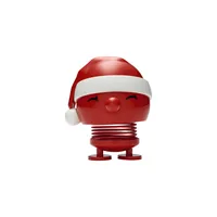 Hoptimist Deko Bimble Santa S 7.2 cm, Rot/Weiss - Produkttyp: Aufsteller - Motiv: Weihnachtsmann - Material: Kunststoff - Metall