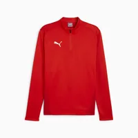 PUMA Zip Top teamGOAL Training 1/4 L, Rot - Detailfarbe: Rot - Zielgruppe: Unisex - Produkttyp: Trainingsjacke - Grösse: L - Ärmellänge: Langarm - Beinlänge: Keine Angabe