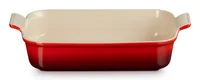 Le Creuset Auflaufform Trad. 32x24x9 kirschrot