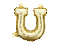 PARTYDECO Folienballon 19cm FB278S-019 Hufeisen 3 Stück