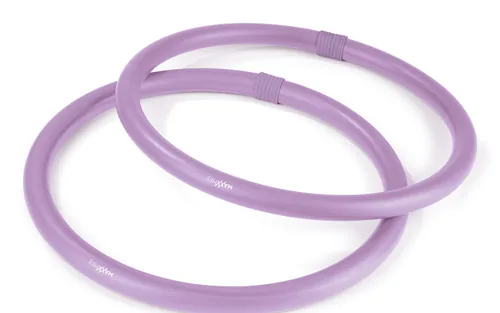 MAXXmee Hula Hoop Reifen 33 cm, Lila, 2 Stück - Nachhaltigkeit: Nicht angegeben - Gewicht: 0.2 kg - Ausziehbar: Nein - Sportart: Fitness - Farbe: Lila