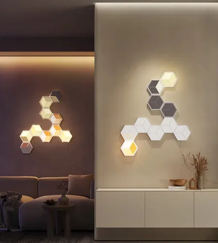 Govee H606A Glide Hexagon Light Panels Ultra 7-pack | LED Lighting | RGBIC, 2.4GHz Wi-Fi, Bluetooth