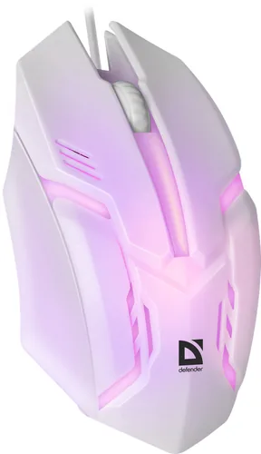 MOUSE DEFENDER CYBER MB-560L WHITE 7-COLORS BACKLIGHT