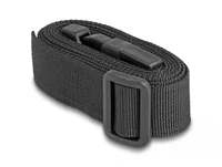 DeLOCK Luggage Strap adjustable 1.5 m black 2 pcs