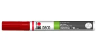 Marabu Acrylmarker Deco Painter 2 - 4 mm, Kirsche - Strichstärke: 2 - 4 mm - Verpackungseinheit: 1 Stück - Oberfläche: Metall - Kunststoff - Holz - Terrakotta - Gips - Papier - Set: Nein - Detailfarbe: Kirschrot - Eigenschaft-Stift: Lichtbeständig - Decke