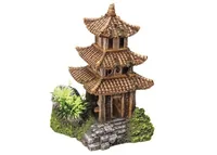 Nobby Aqua Ornaments Asiatischer Tempel 10 x 9 x 14.5 cm - Einrichtung: Figuren & Gegenstände - Material: Kunststoff