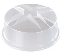 Xavax Mikrowellenhaube S-Capo, 22 cm, Transparent - Detailfarbe: Transparent - Spülmaschinenfest: Ja - Durchmesser: 22 cm - Material: Kunststoff