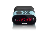 Lenco CR-07 Clock Black, Blue