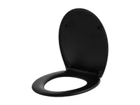 COCON Toilettensitz Duroplast mit Absenkautomatik Schwarz matt - Breite: 37.2 cm - Länge: 44.6 cm - Detailfarbe: Schwarz