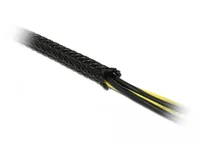 Delock Kabelschlauch 10mx12mm, dehnbar Schwarz - Detailfarbe: Schwarz - Breite: 12 mm - Länge: 10 m - Produkttyp: Kabelschlauch - Ausstattung Kabelmanagement: Zuschneidbar - Elastisch - Verpackungseinheit: 1 Stück