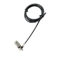 DICOTA Security Cable -  N-Lock -  combination -  resettable -  2.5x6mm slot -  single