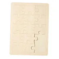 Glorex Holzartikel Puzzle - Breite: 20 cm - Höhe: 0.5 cm - Länge: 27 cm - Anzahl Stück: 1 Stück - Holzherkunft: China - Holzhandelsname: Birke