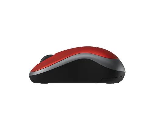 Logitech M 185 Cordless Notebook Mouse USB schwarz / rot