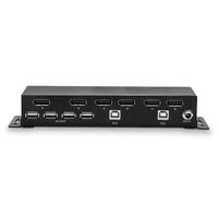 LINDY 2 Port Dual Head DisplayPort 1.2, KVM Switch