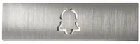 Doorbird Namensschild für eine Ruftaste für D21x-Serie - Detailfarbe: Edelstahl - Produktserie: Doorbird - Zubehörtyp: Infomodul