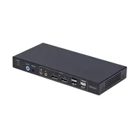 StarTech.com 2-Port Dual-Monitor DP KVM Switch w/Video Matrix, 4K 60Hz