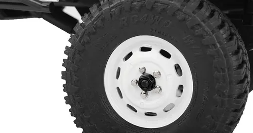 RC4WD Muttern mit Flansch, Low Profile, M4, Schwarz, 5 Stück - Mutterart: Sechskantmutter - Gewindetyp: M4 - Produkttyp: Muttern