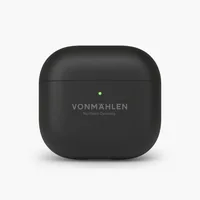 Vonmählen Transportcase Thin AirPods 4 Schwarz - Detailfarbe: Schwarz - Zubehörtyp Kopfhörer: Schutzhülle