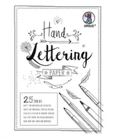 URSUS Zeichenblock Handlettering  A5, 200 g/m², 25 Blatt, Weiss - Produkttyp: Zeichenblock - Anwender: Künstler - Papierformat: A5