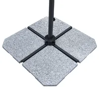 Doppler 85599DPE25 base per ombrelloni da cortile Grigio Granito