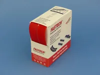 FASTECH Klettband-Box Rot - Produkttyp: Klettband - Ausstattung Kabelmanagement: Standard-Klettband zum Nähen - Detailfarbe: Rot - Breite: 25 mm - Länge: 5 m - Material: Polyamid (PA)